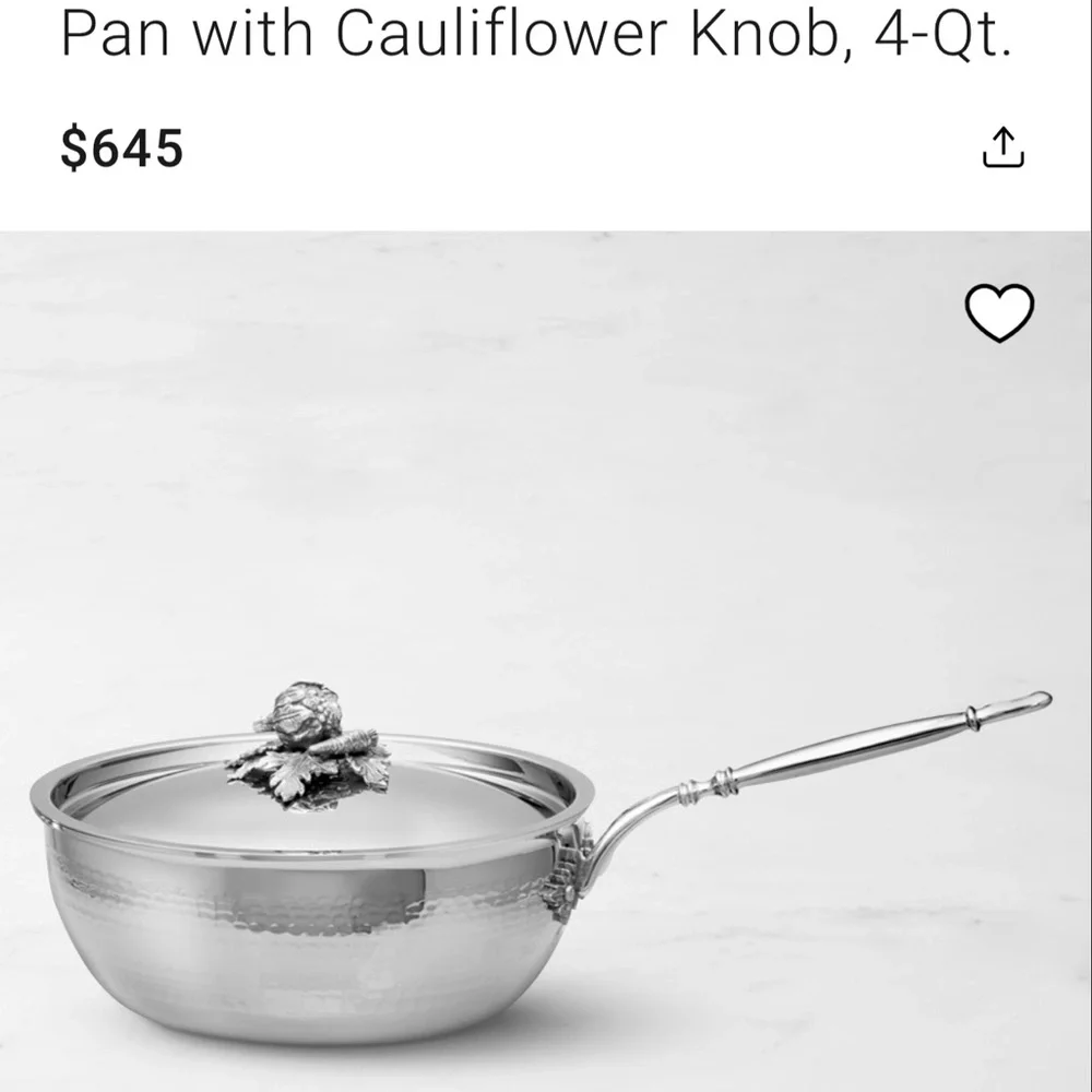 Williams Sonoma Silver Serveware Collection